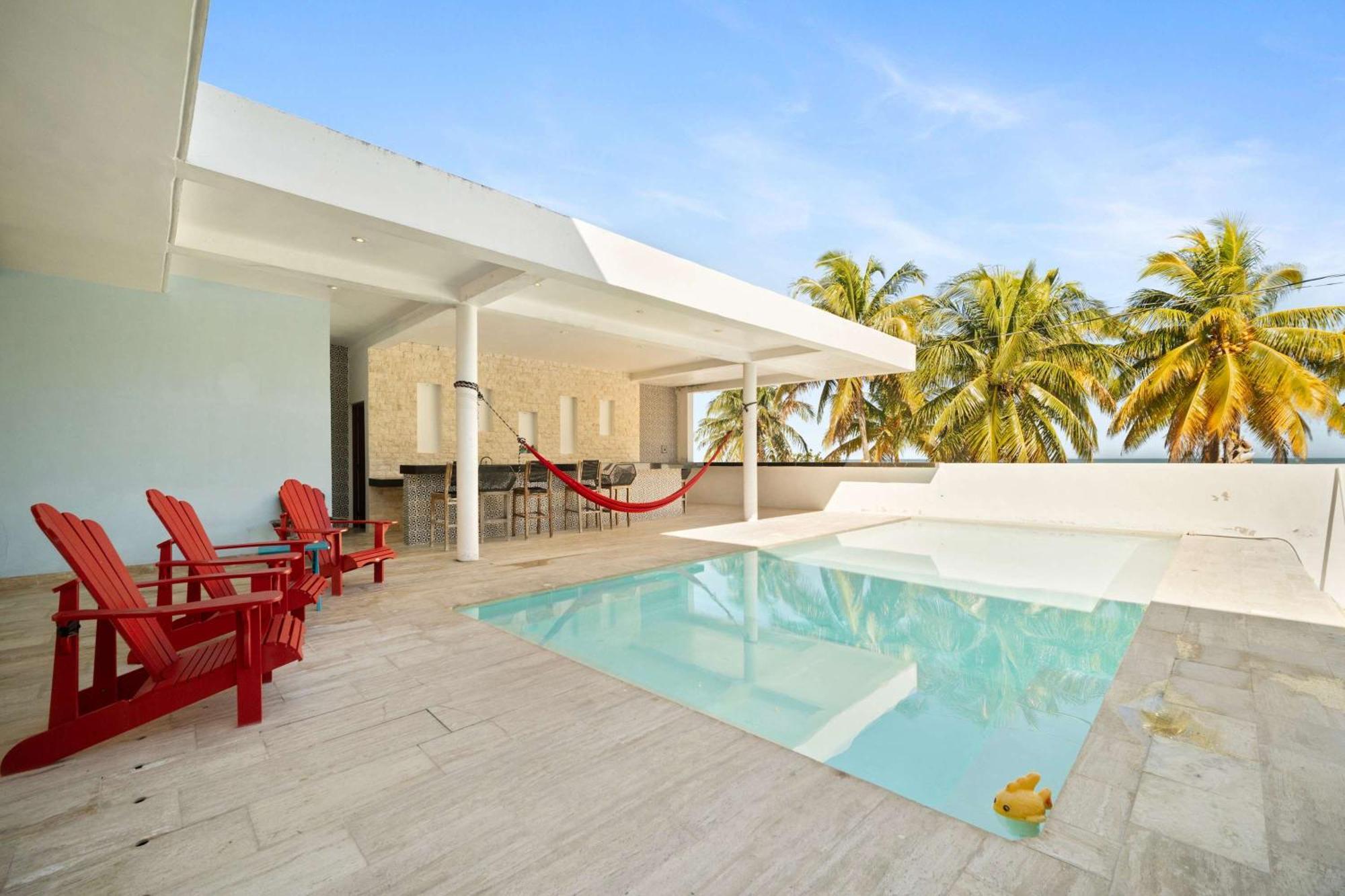 Beachfront Coco Modern Designer House By Peninsula Stays San Crisanto Ngoại thất bức ảnh